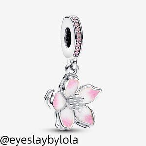 Pandora Cherry Blossom Dangle Charm